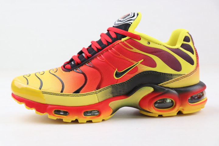 Nike Air Max VaporMax PLUS Red Yellow Black Shoes - Click Image to Close